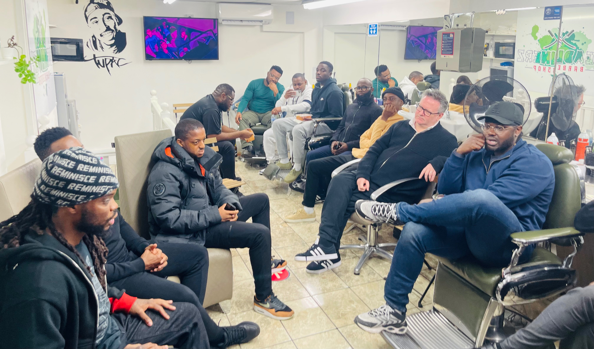 Group at a recent session